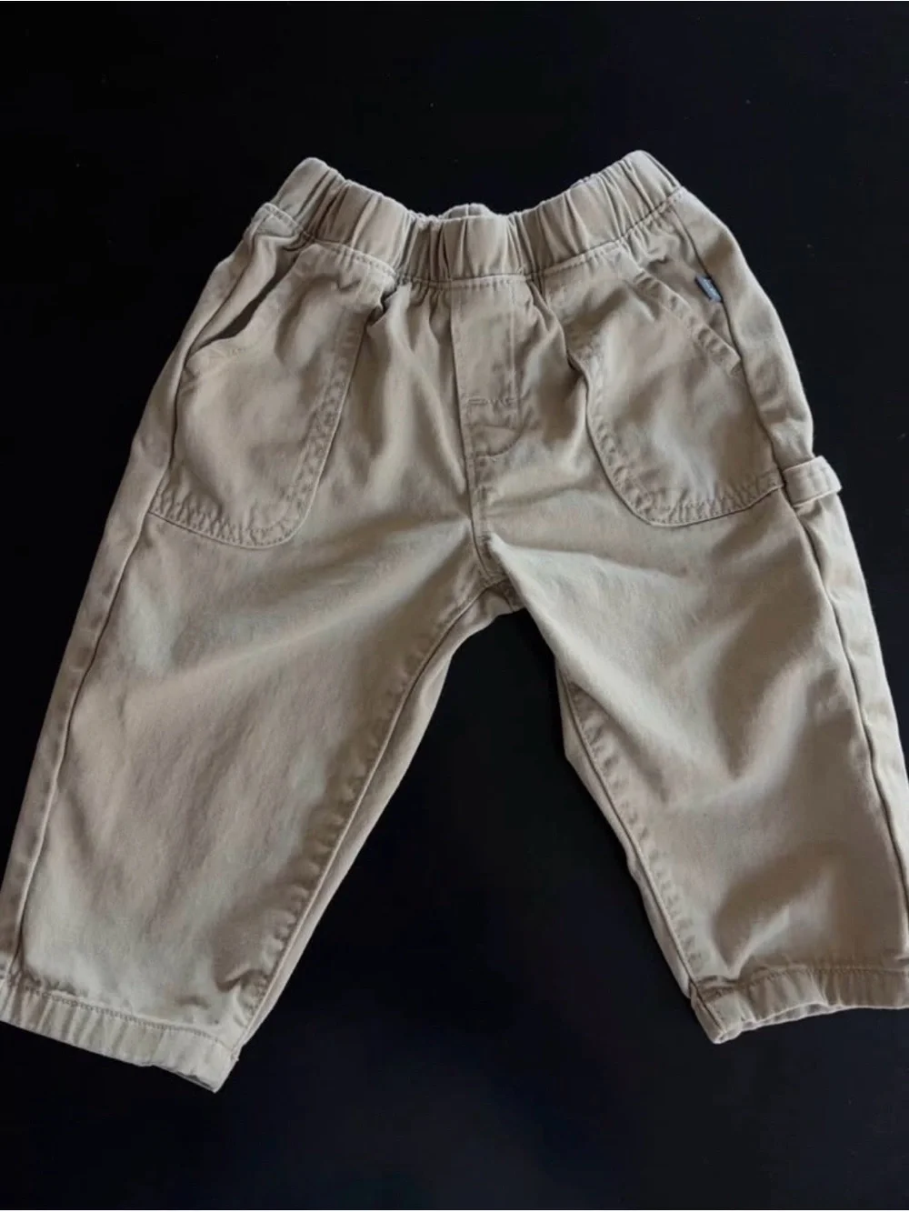 Toddler Pants Bundle - Beige, Olive & Denim
